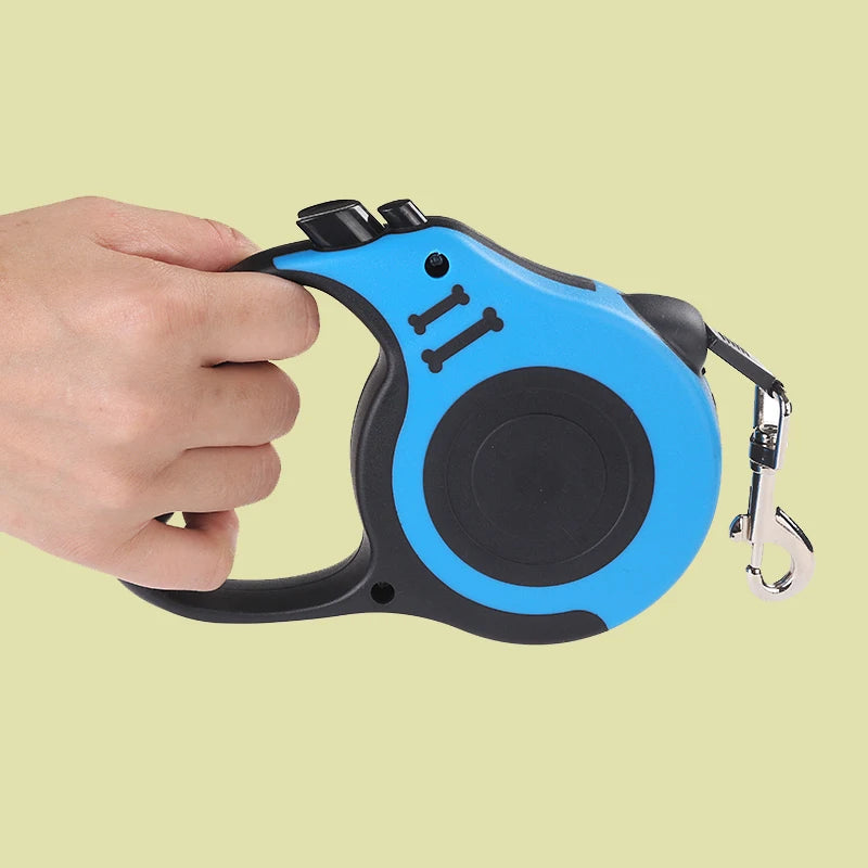 Retractable Dog Leash – Strong Nylon, 13 Colors | 3m & 5m