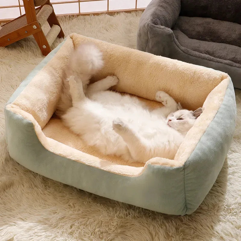 Super Soft Plush Cushioned Pet Bed