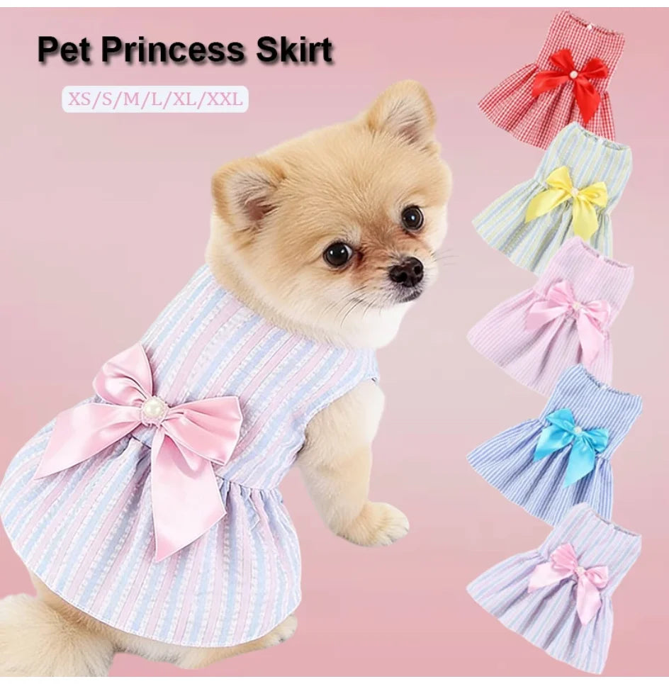 Flower Princess Dress for Small Dogs & Cats