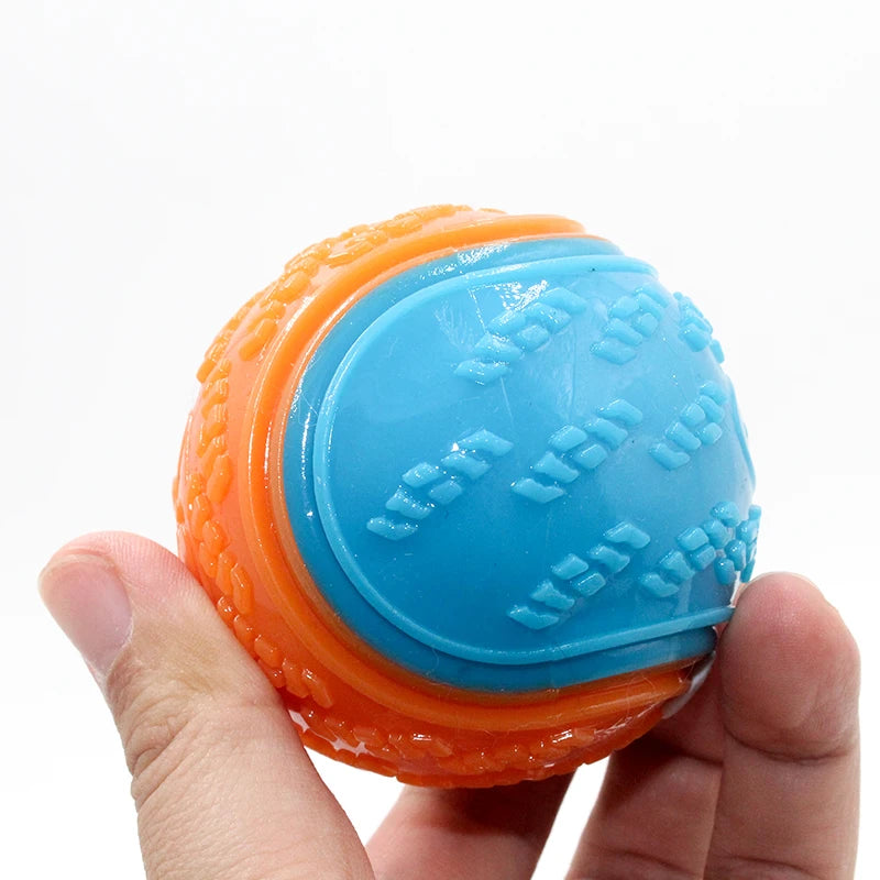 Bounce & Squeak – TPR Squeaky Ball Toy for Dogs