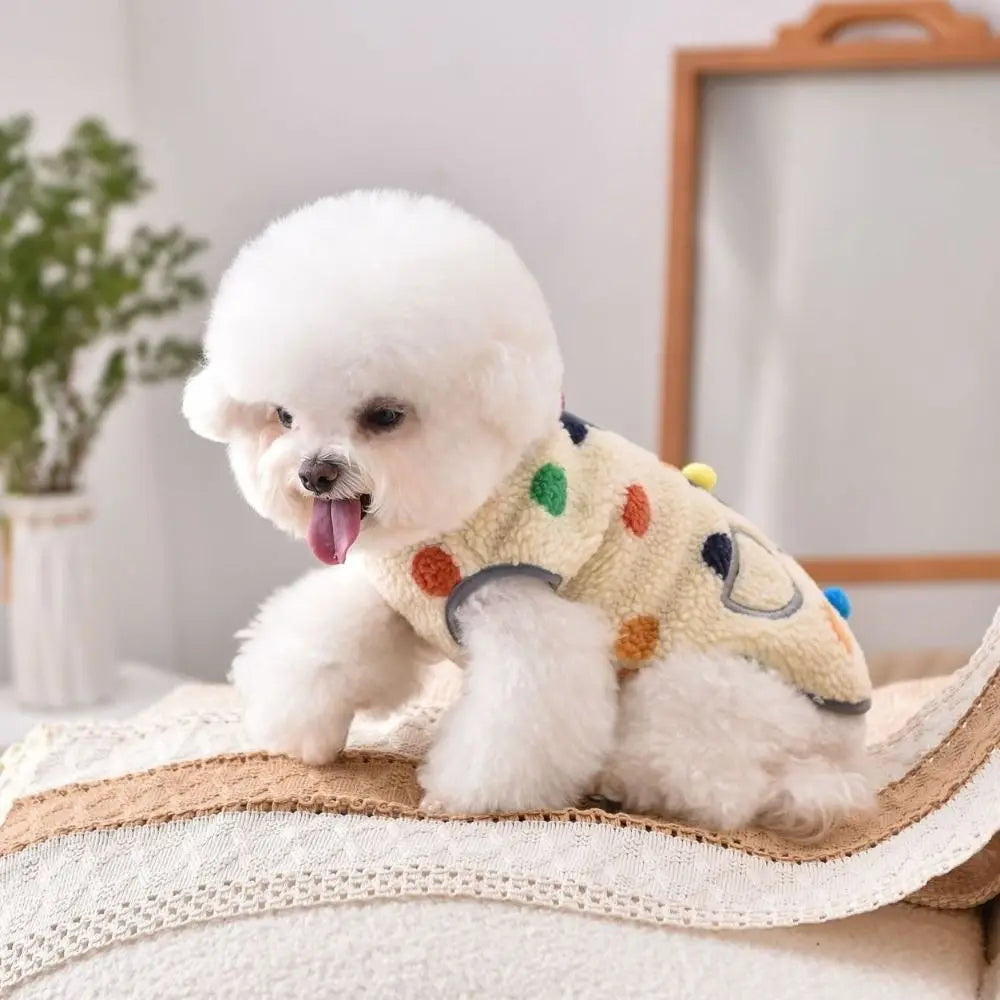 Soft Warm Sleeveless Pet Vest Hoodie