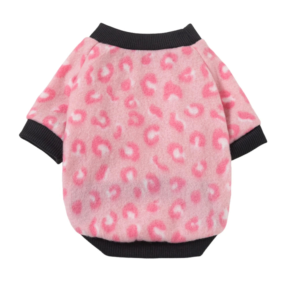 Warm Fleece Pullover Pet Sweaters
