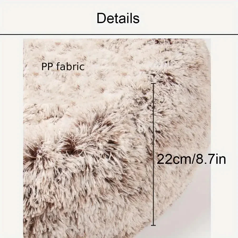Adorable Paw Print Cushioned Beds For Dogs
