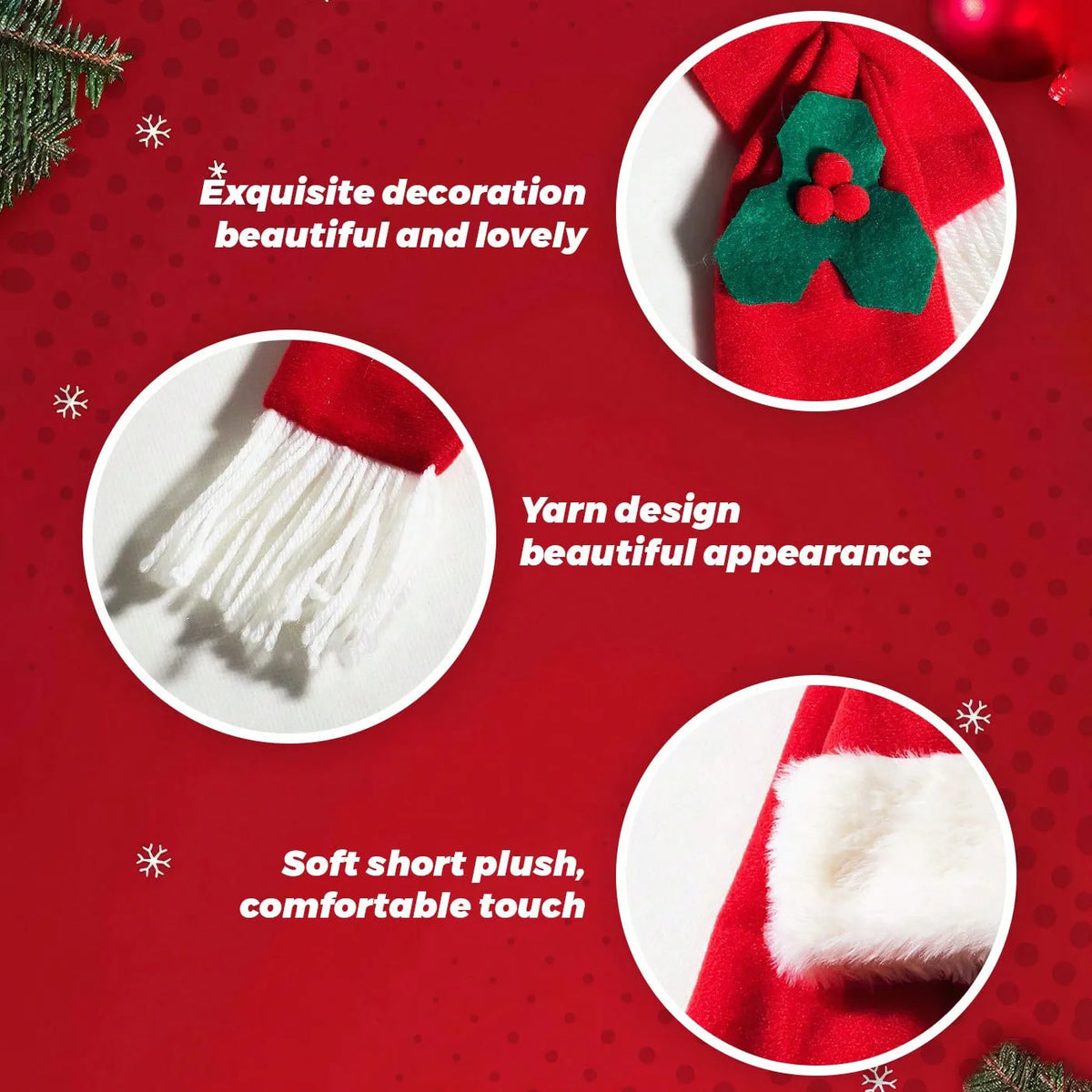 Christmas Dress Up Set for Dogs & Cats
