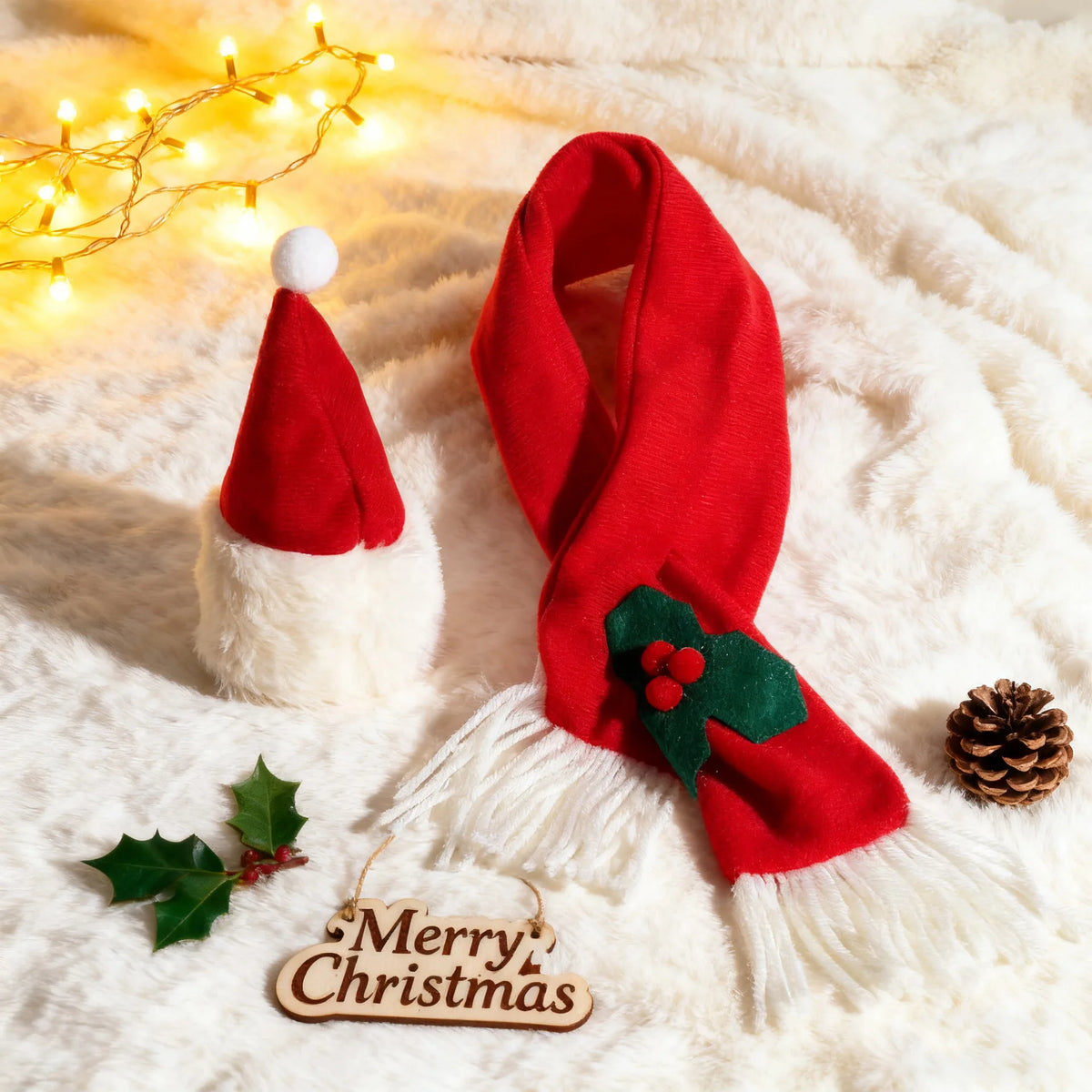 Christmas Dress Up Set for Dogs & Cats