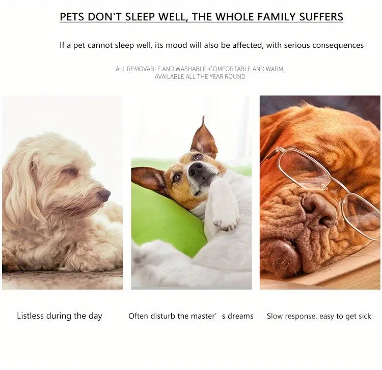 Super Soft Plush Pet Bed
