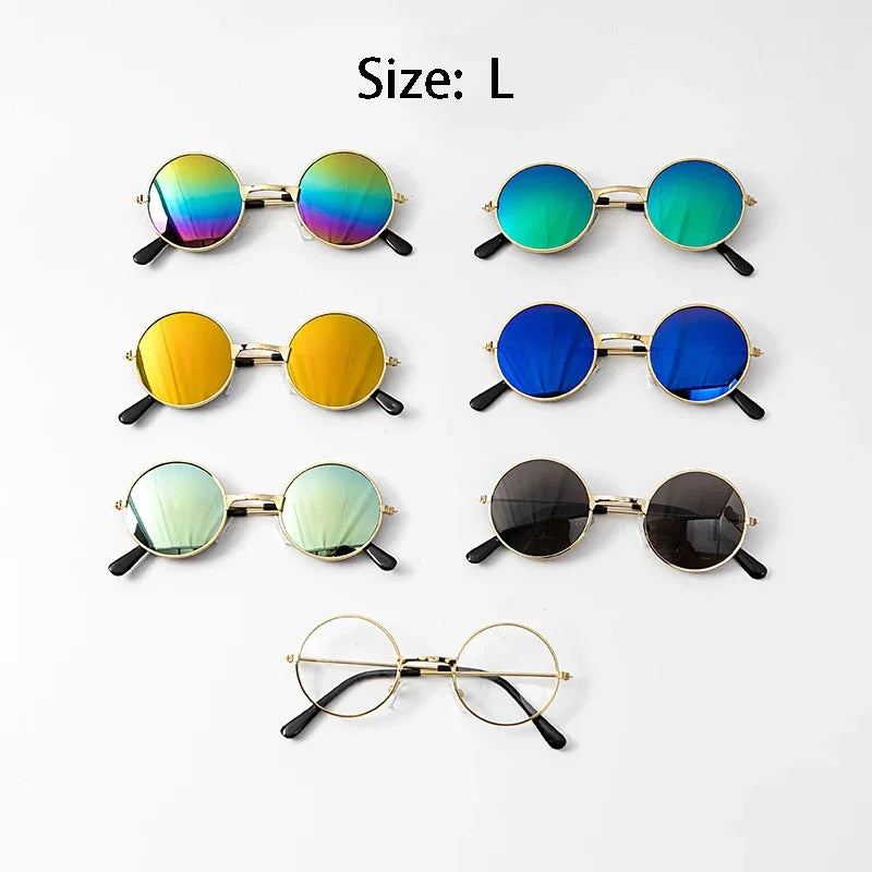 Lovely Vintage Round Pet Sunglasses 🕶