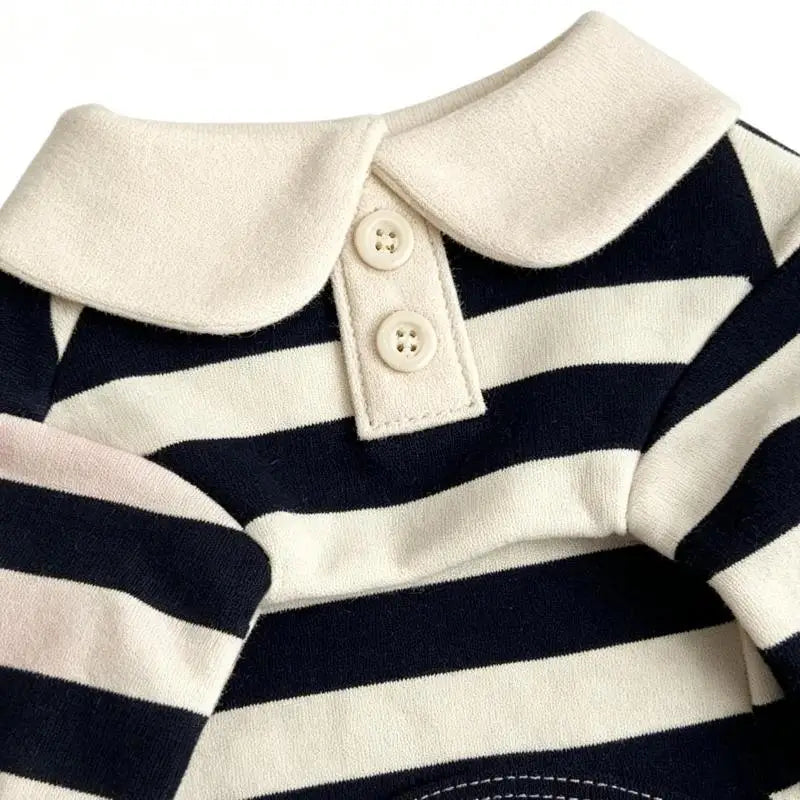 Striped Stretch Pet Shirt for Dogs & Cats