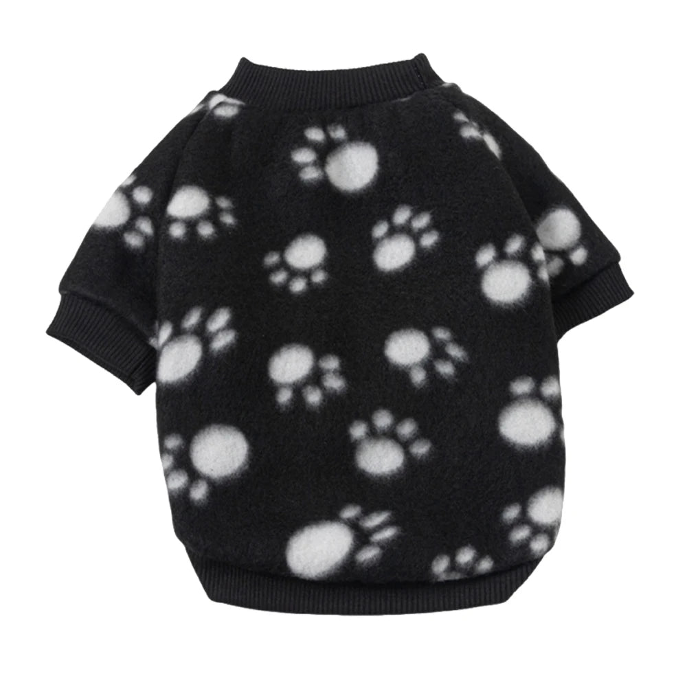 Warm Fleece Pullover Pet Sweaters