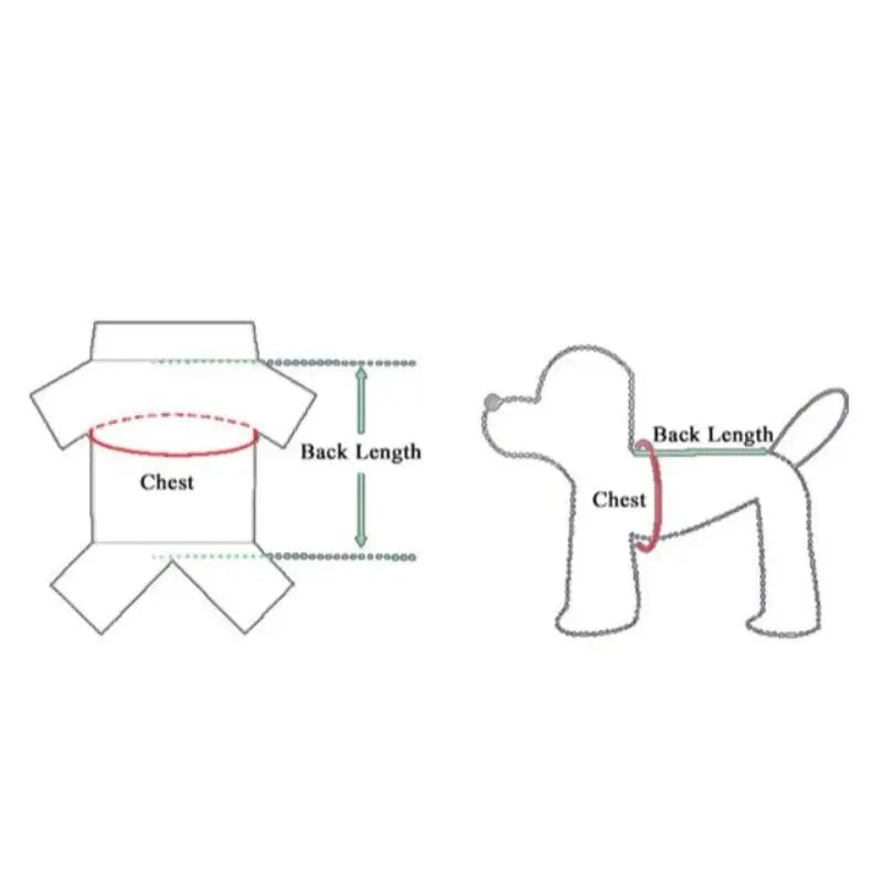 Striped Stretch Pet Shirt for Dogs & Cats