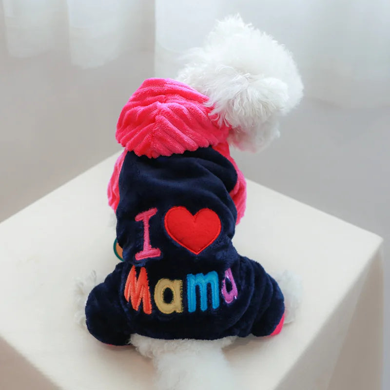 Classic Fleece Hooded Jumpsuit for Autumn & Winter