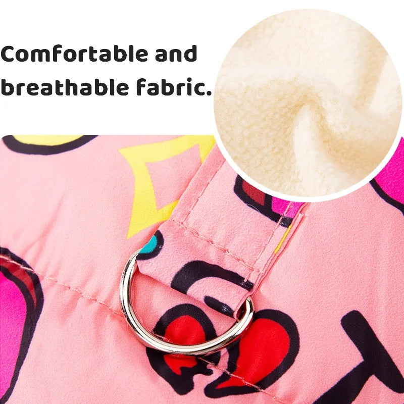 Cute Print Pet Jacket