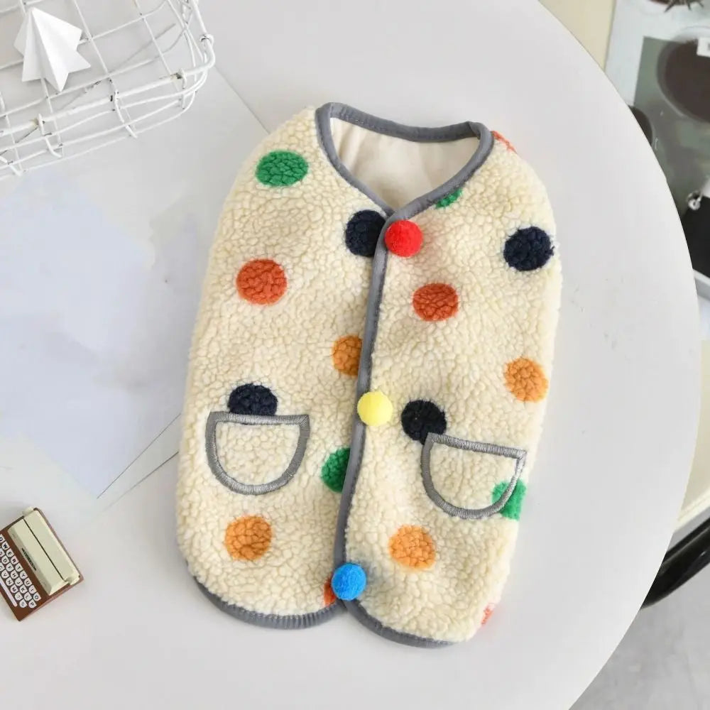 Soft Warm Sleeveless Pet Vest Hoodie