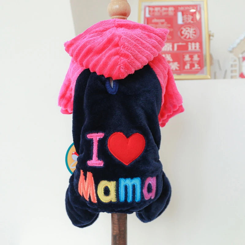 Classic Fleece Hooded Jumpsuit for Autumn & Winter