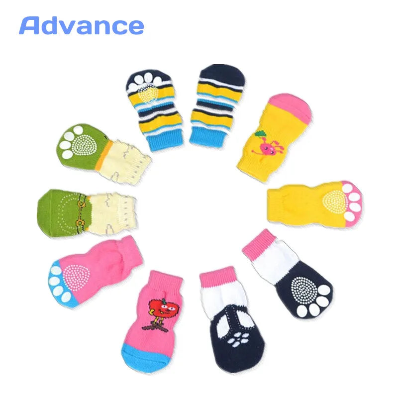 Non-Slip Dog Socks - Random Pattern