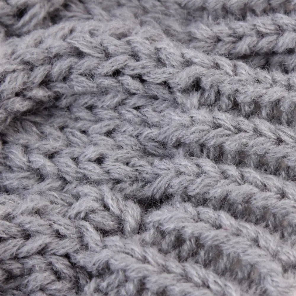 Cable Knit Striped Dog Sweater – All-Season Pet Knitwear