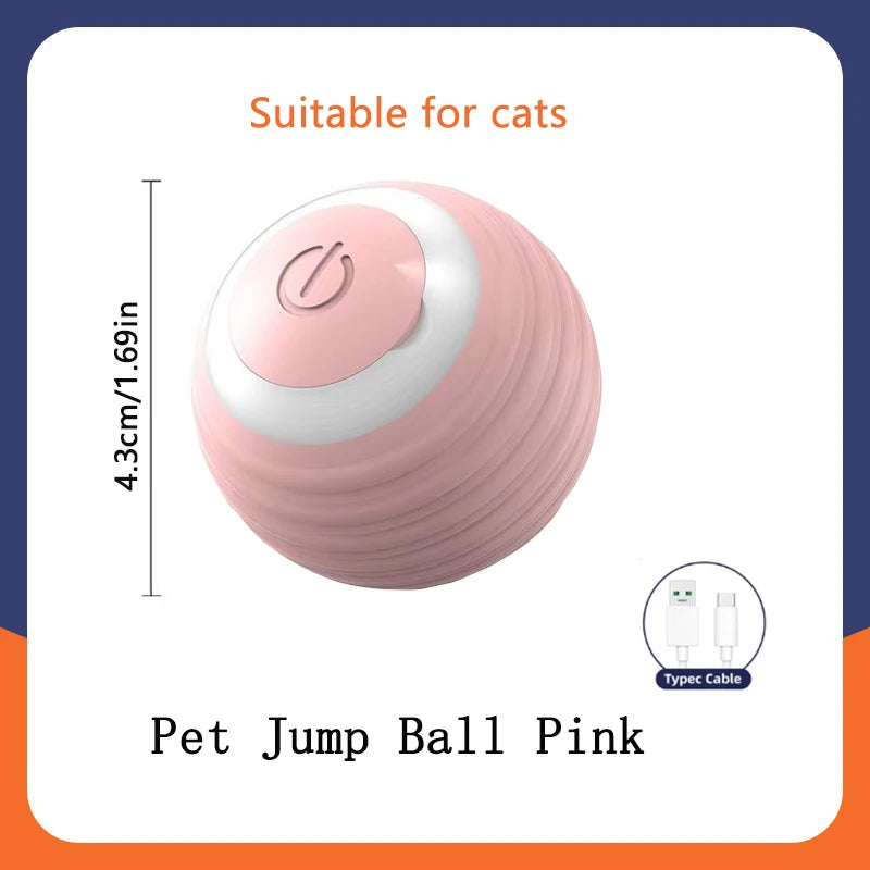 USB Rechargeable Smart Bouncing Ball for Dogs & Cats