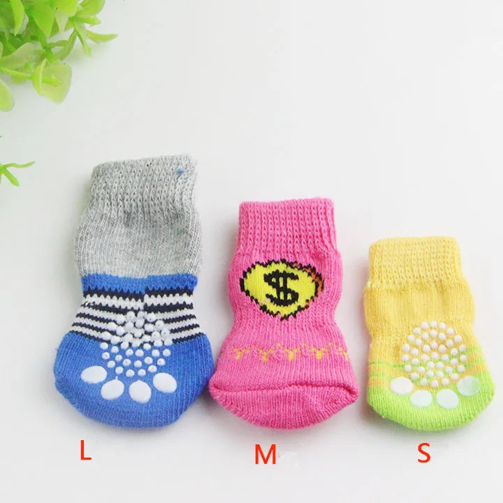 Non-Slip Dog Socks - Random Pattern