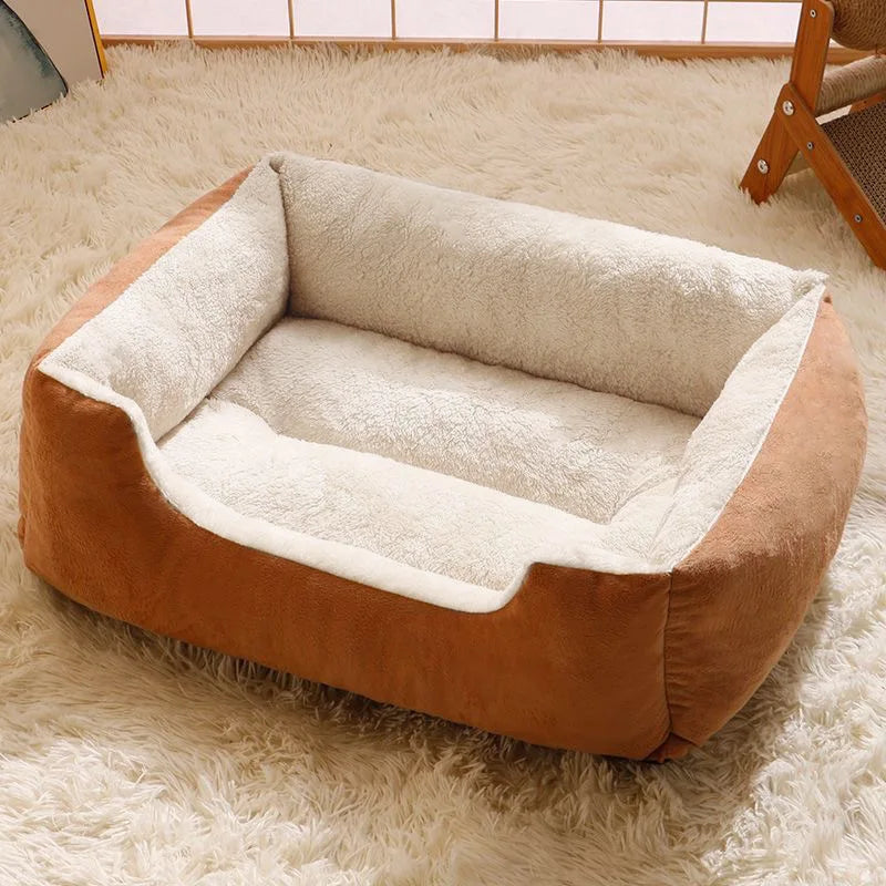 Super Soft Plush Cushioned Pet Bed