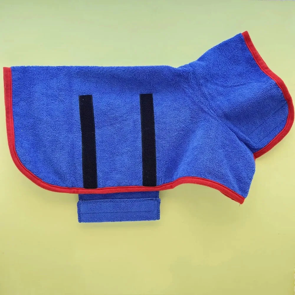 Absorbent Quick-Dry Pet Bathrobe Towel