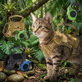 Breathable Tactical Harness Vest With Retractable Leash