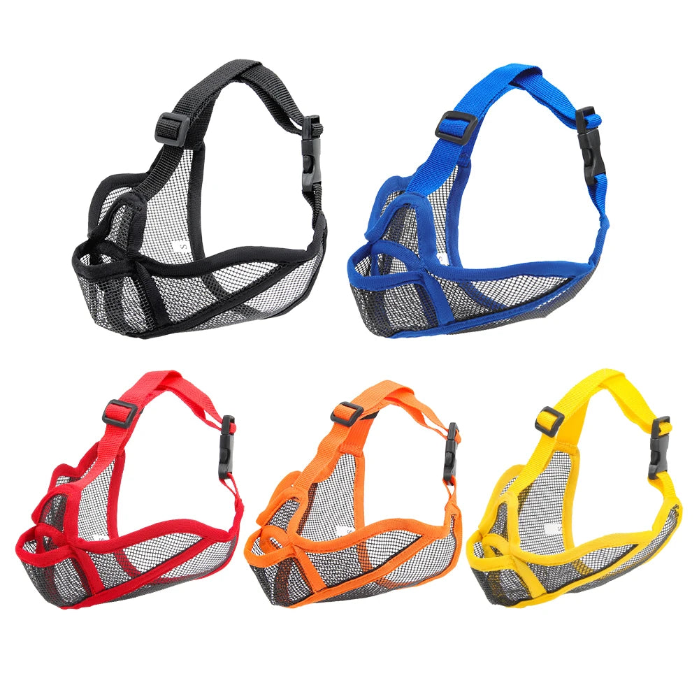 Breathable Dog Muzzle for Short-Snouted Breeds