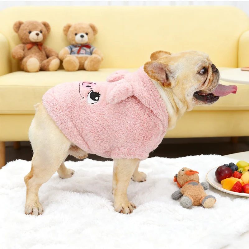 Fashionable Winter Dog Hoodie